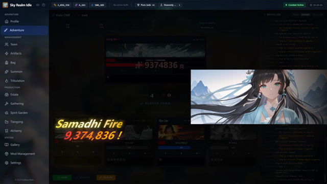 Tải game Sky Realm Idle-TENOKE