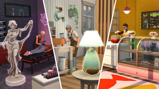 Tải game The Sims 4 Businesses and Hobbies-RUNE