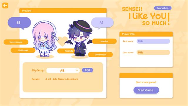Tải game Sensei I Like You So Much-TENOKE
