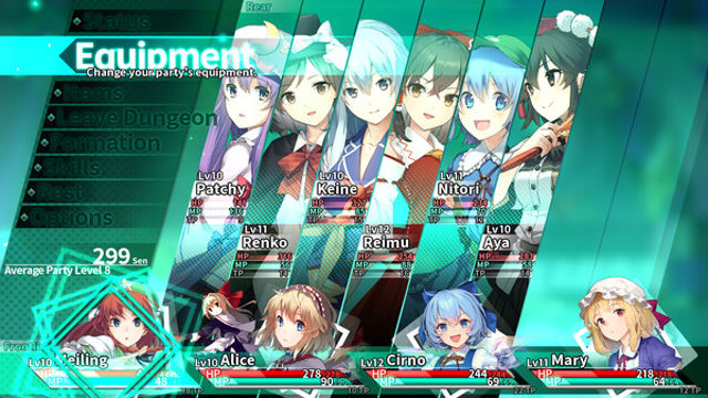 Tải game Labyrinth of Touhou Tri The Dreaming Girls & The MO-TENOKE