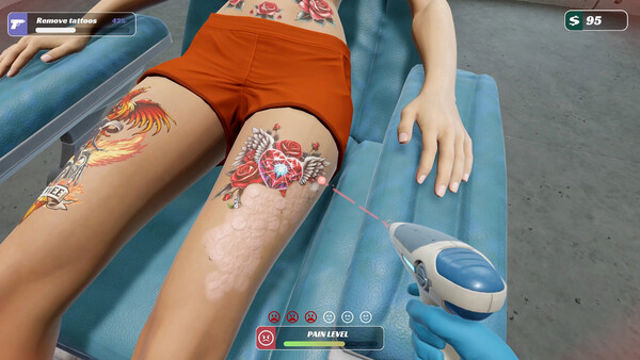 Tải game Tattoo Removal Simulator-GoldBerg