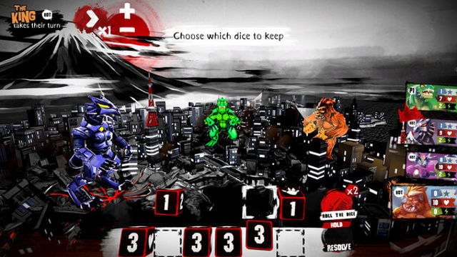 Tải game King of Tokyo Richard Garfield-GoldBerg