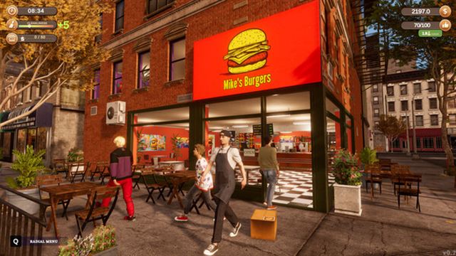Tải game Corner Kitchen Fast Food Simulator-P2P