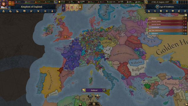 Tải game Europa Universalis V v1.1.10-P2P