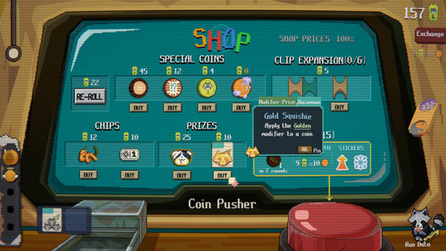 Tải game RACCOIN Coin Pusher Roguelike-GoldBerg