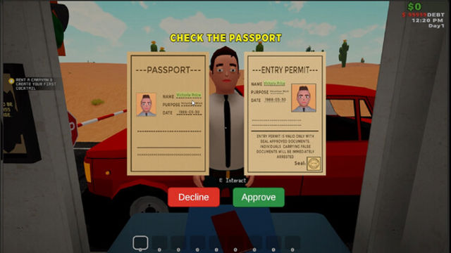 Tải game Toll Booth Simulator-GoldBerg