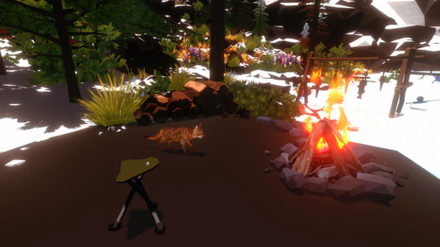 Tải game Campfire with Cat-TENOKE