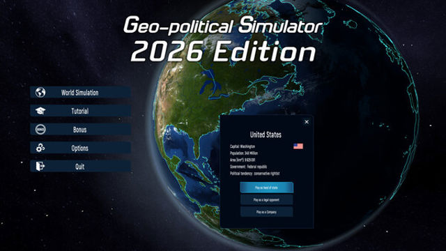 Tải game Geo Political Simulator 2026 Edition v2.14-P2P