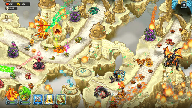 Tải game Kingdom Rush 5 Alliance TD Dragon Wars Campaign-P2P