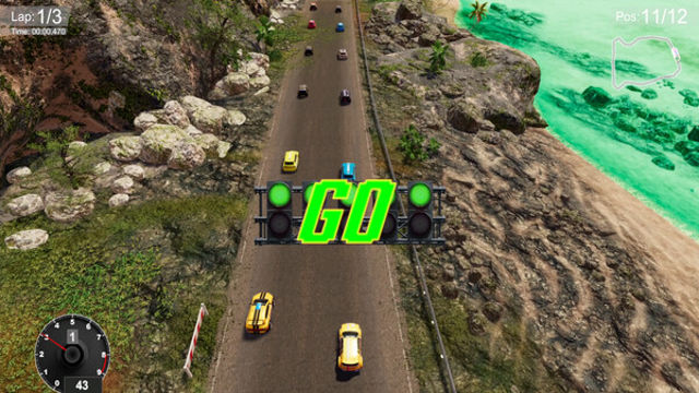 Tải game Neon Curves Racing-TENOKE